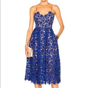 Self-Portrait Azaelea Blue Dress